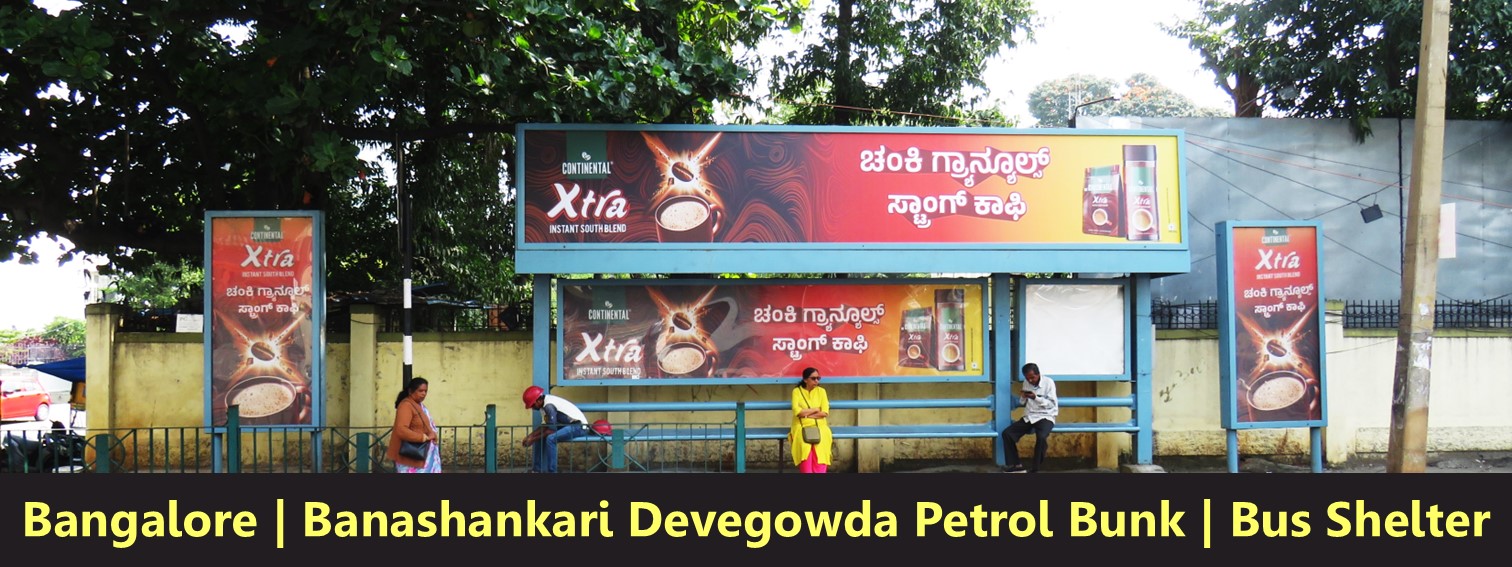 Bus Shelter Advertising - Bangalore